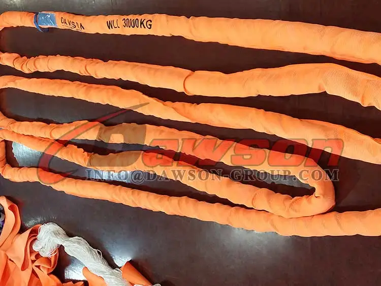 Heavy Duty 30000KG Round Sling for Slings, Polyester Round Slings - Dawson Group Ltd. - China Manufacturer, Supplier, Factory