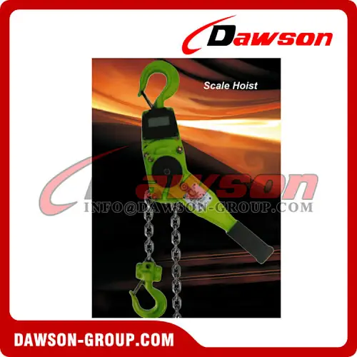 1000kg 2000kg Crane Scale Lever Hoist with Display for 1 Ton and 2 Ton