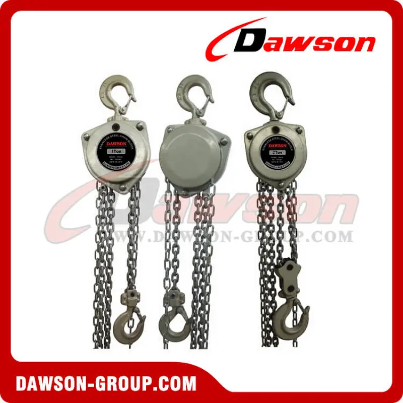 500kg - 5000kg Aluminum Alloy Chain Hoist  Chain Block for Lashing - Dawson Group Ltd. - China Manufacturer, Factory
