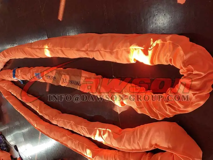 100000KG Polyester Round Sling, Lifting Slings - Dawson Group Ltd. - China Manufacturer, Supplier, Factory 100000KG Polyester Round Sling, Lifting Slings - Dawson Group Ltd. - China Manufacturer, Supplier, Factory