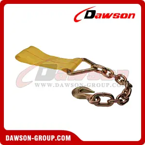 3 inch 11 inch Fixed End with Chain Extension and Bolt Loop