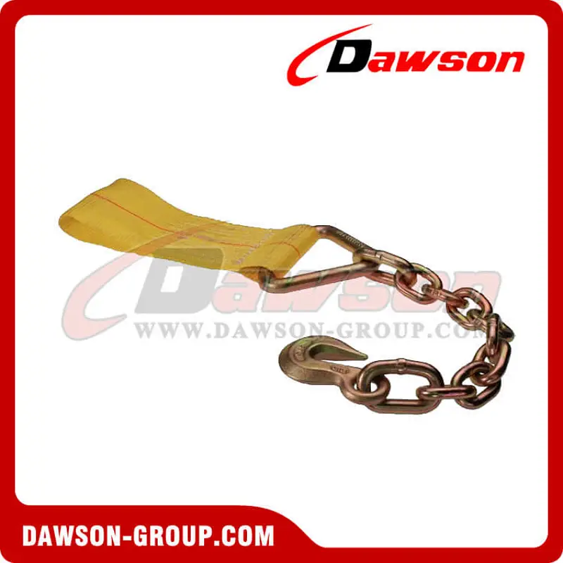 3 inch 11 inch Fixed End with Chain Extension and Bolt Loop