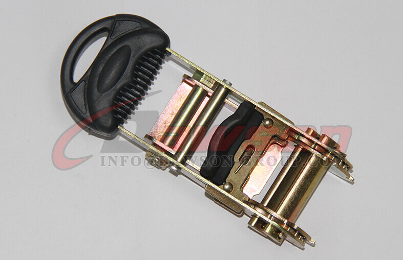 Special Rubber Handle Ratchet Buckle for Cargo Strap - China Factory