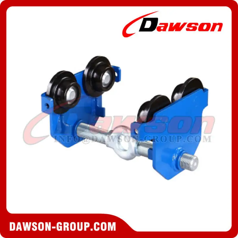 DS-SHT 0.5T - 5T Hand Push Trolley, Push Travel Trolley Clamp