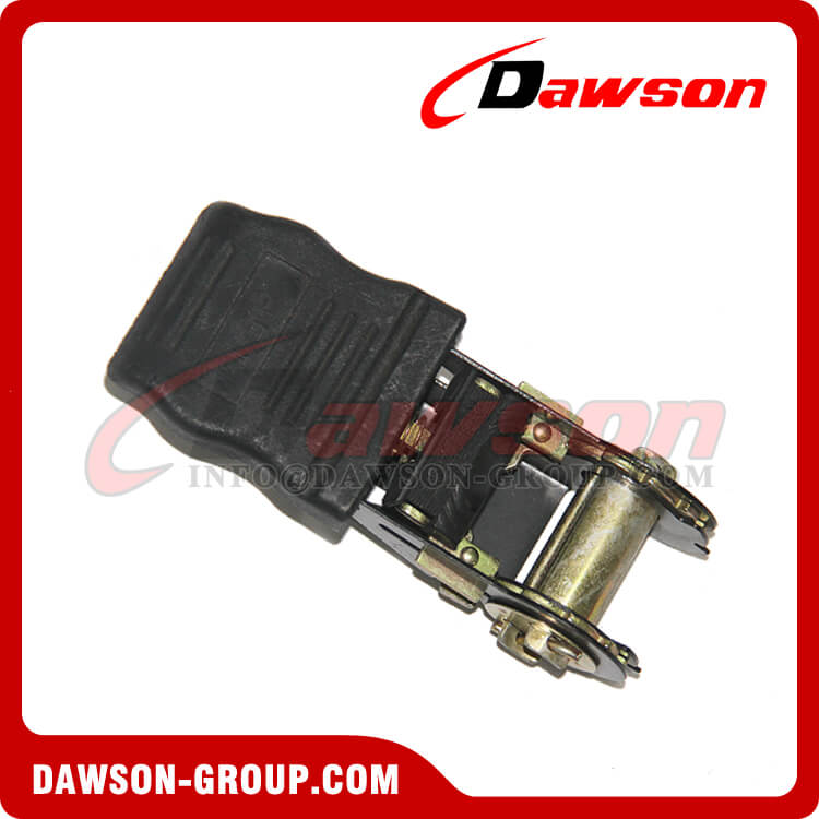 25MM Ratchet Buckle with Rubber Handle for Cargo Strap - China Supplier