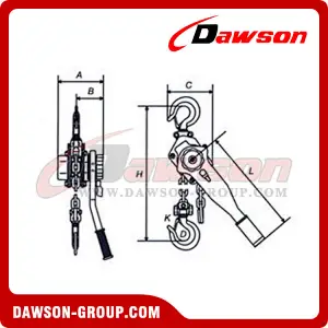 DS-HSH-A 623 Series Lever Block for Telecommunication for Installing Equipment
