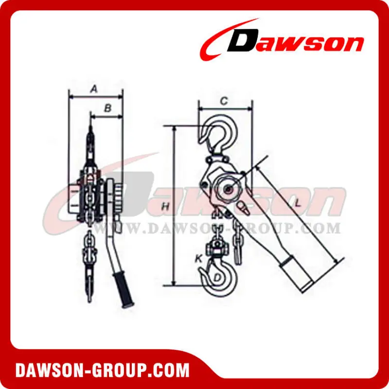 DS-HSH-A 623 Series Lever Block for Telecommunication for Installing Equipment