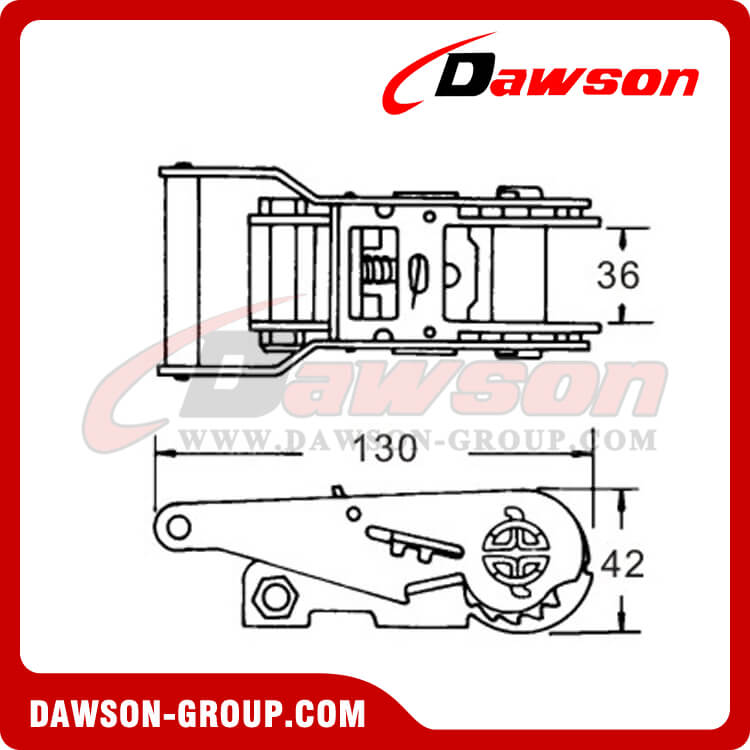 DSRB35204 Ratchet Buckle - China Manufacturer Supplier (1)
