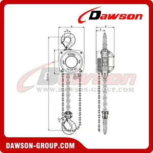 DS-DF-C 5T 5000KG Single Chain Chain Hoist for Lifting