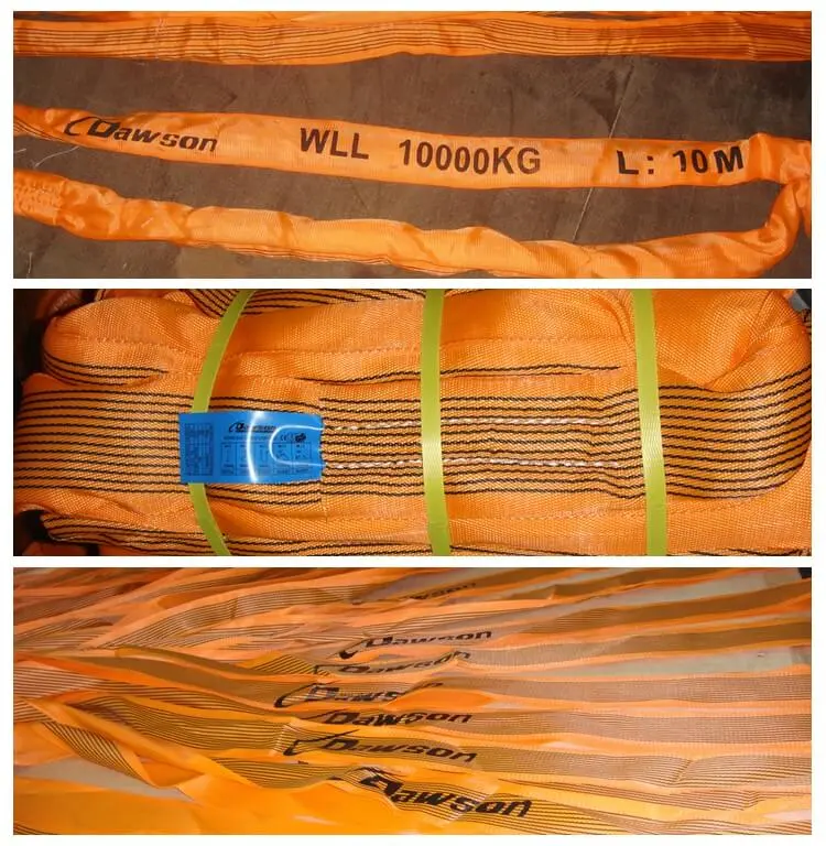 WLL 10T Polyester Round Slings - Dawson Group Ltd. - China Manufacturer, Supplier, Factory WLL 10T Polyester Round Slings - Dawson Group Ltd. - China Manufacturer, Supplier, Factory