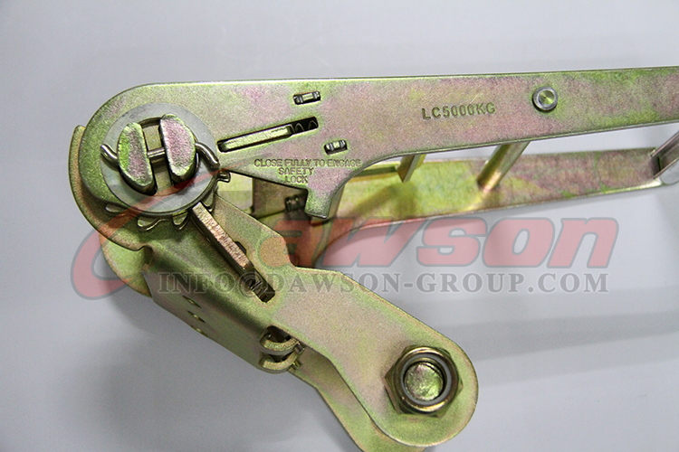4'' 100mm LC 5000KG Zinc Plated Ratchet Buckle, 5T Lashing Buckle - Dawson Group Ltd. - China Supplier