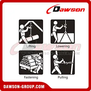 DSVM 0.25T - 1.5T Lever Block, Lever Hoist for Lashing