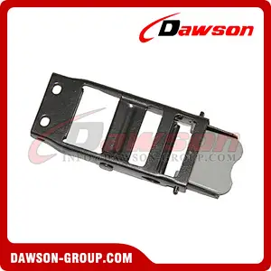 DG-OB007 2'' 50mm Stainless Steel Overcenter Buckle with Plastic Latch for Cargo Strap / Tarp Strap Safety Belt