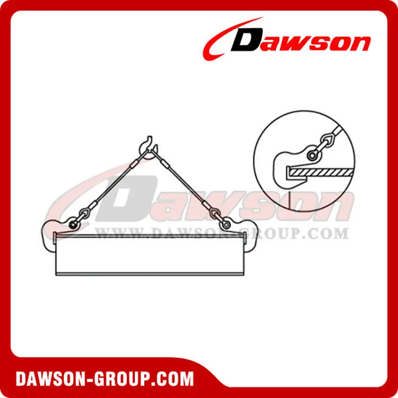 Steel Tube Lifting Clamp