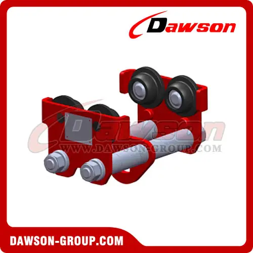DS-STP 0.5-10T Push Travel Trolley, Hand Push Trolley Clamp