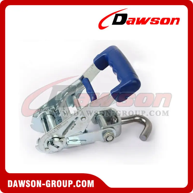 DSRB50514 Rubber Handle Stainless Steel Ratchet Buckle with J Hooks