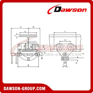 DS-TC Type Plain Trolley