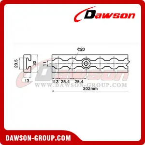 ST12-1 Aluminum Alloy Type Track