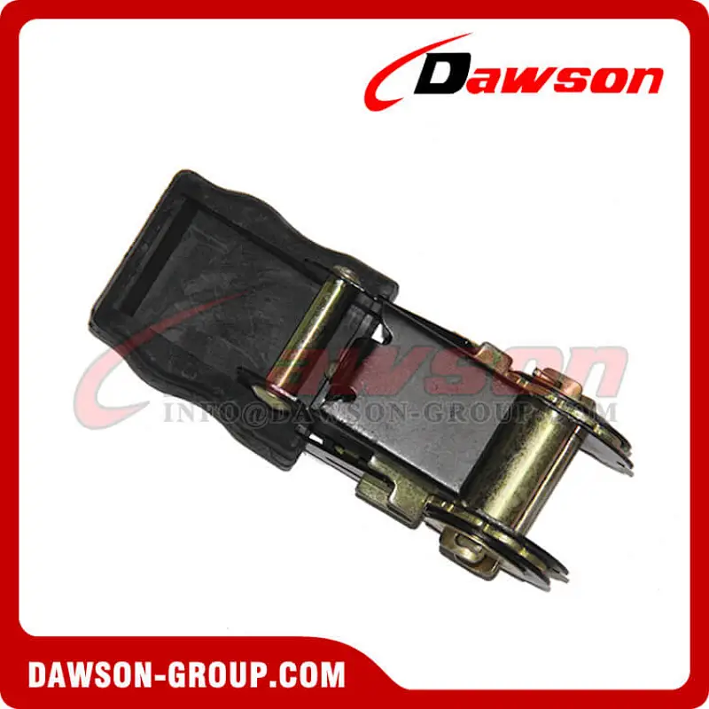 RB25E BS 800KG / 1760LBS Ratchet Buckle Lashing Buckle with Rubber Handle