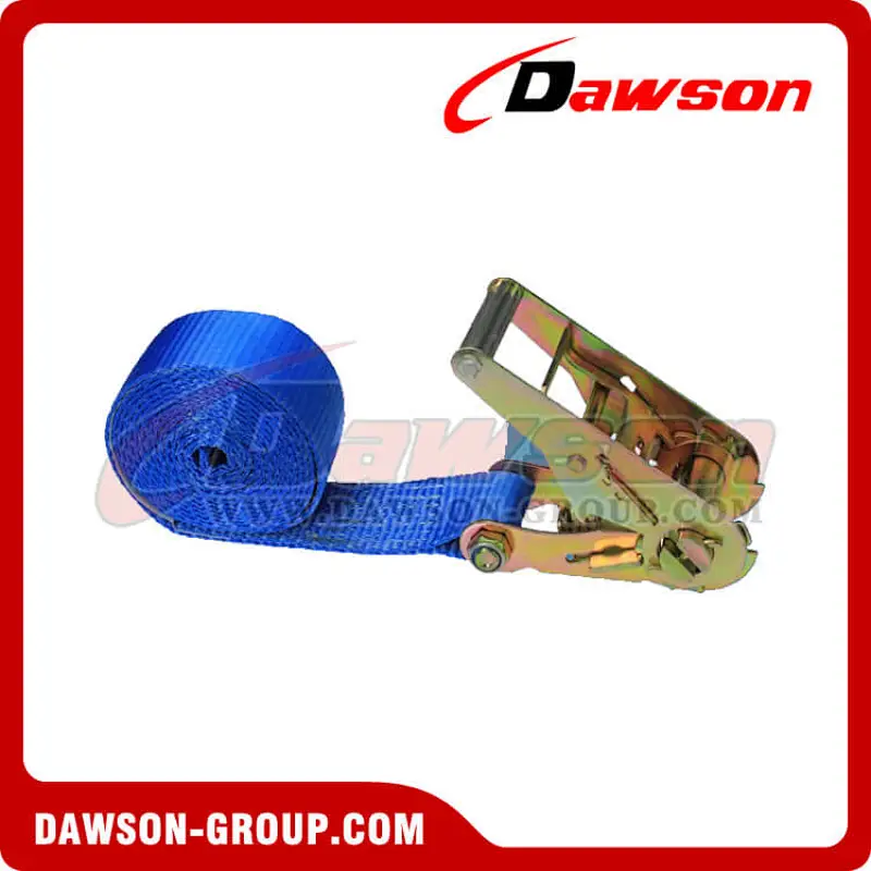2 inch 10 feet BLUE Endless Ratchet Strap - No Hook
