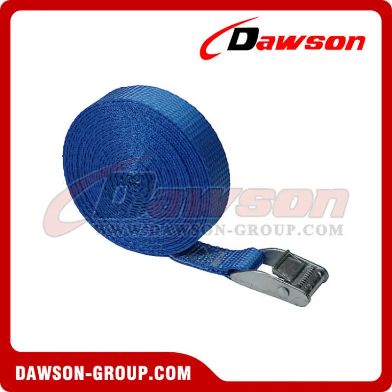 1 inch 15 feet Endless Cam Buckle Strap - Blue Web