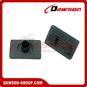 B10122 2×4 Rubber Lugged Foot Tube Bolt On - Dawson Group Ltd. - China Manufacturer, Supplier, Factory