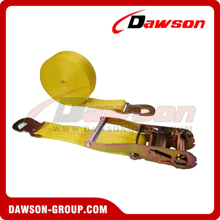 2'' x 27' Ratchet Strap with Flat Snap Hook- china manufacturer supplier - Dawson Group