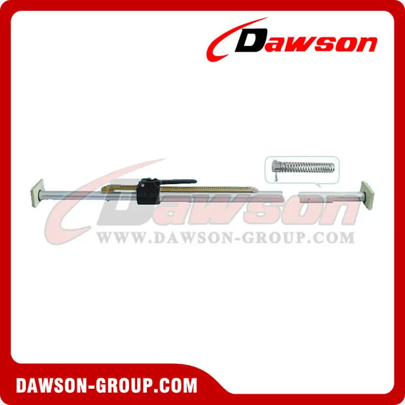 CB-402LH 2 Pcs Aluminum Tube Cargo Bar 38mm, Two Piece Aluminum Cargo Bar with Buffering