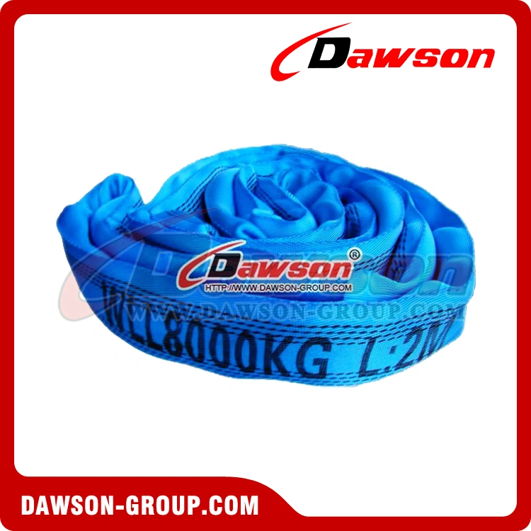 8 Ton Round Slings - Dawson Group Ltd. China Manufacturer Supplier