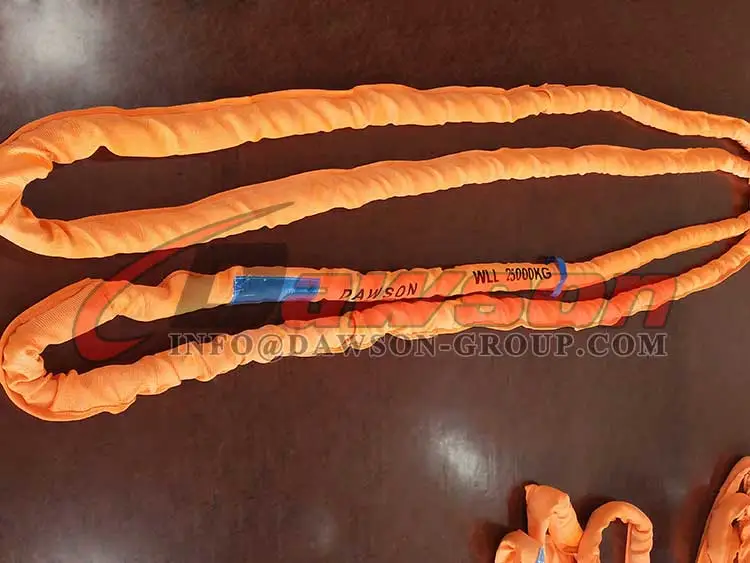Heavy Duty 25T 8M Round Sling, Lifting Slings - Dawson Group Ltd. - China Manufacturer, Supplier, Factory Heavy Duty 25T 8M Round Sling, Lifting Slings - Dawson Group Ltd. - China Manufacturer, Supplier, Factory