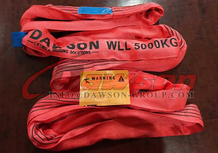 5T Round Slings, Lifting Slings - Dawson Group Ltd. - China Manufacturer, Supplier, Factory