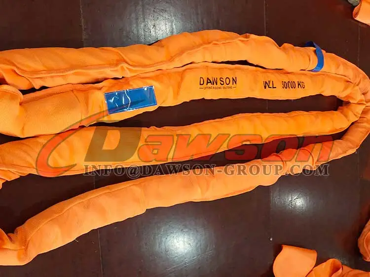 Heavy Duty 50T Round Slings, Polyester Round Slings - Dawson Group Ltd. - China Manufacturer, Supplier, Factory