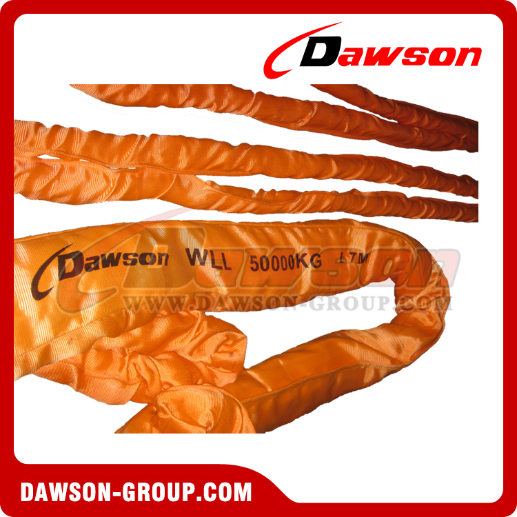 50 Ton Round Slings - Dawson Group Ltd. China Manufacturer Supplier