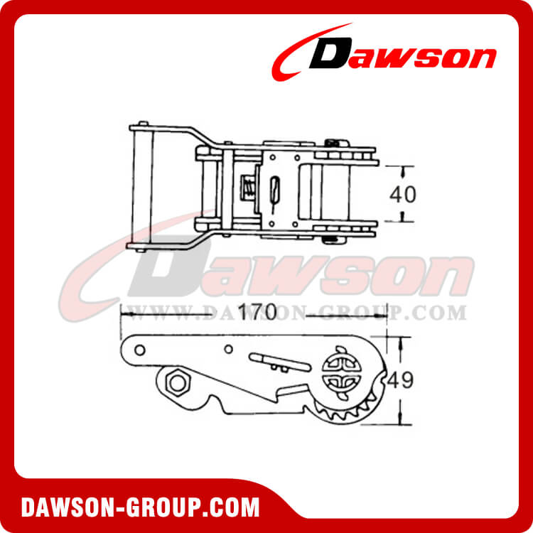 DSRB35301 Ratchet Buckle - China Manufacturer Supplier