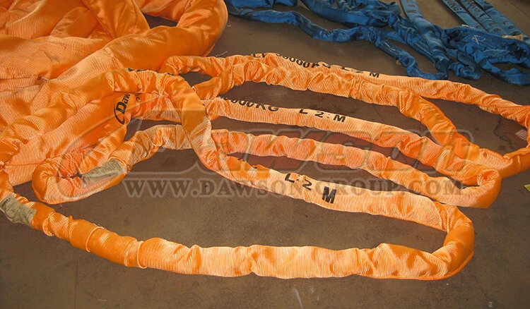 WLL 20T Polyester Round Slings - Dawson Group Ltd. - China Manufacturer, Supplier, Factory