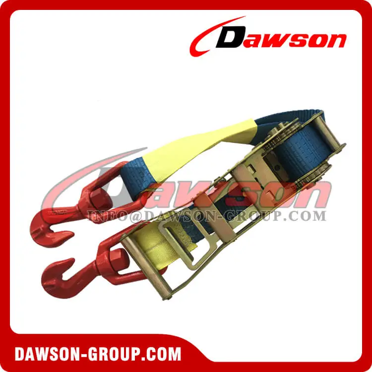 50MM Ratchet Tie Down Straps, Web Tensioner For Chain LC 3800KG - Dawson Group Ltd. - China Supplier, Factory