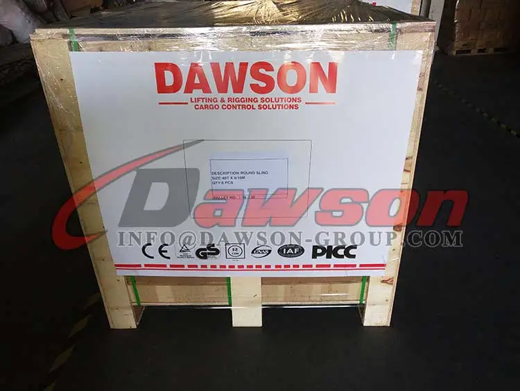 40000KG 8M Round Sling, Lifting Slings - Dawson Group Ltd. - China Manufacturer, Supplier, Factory