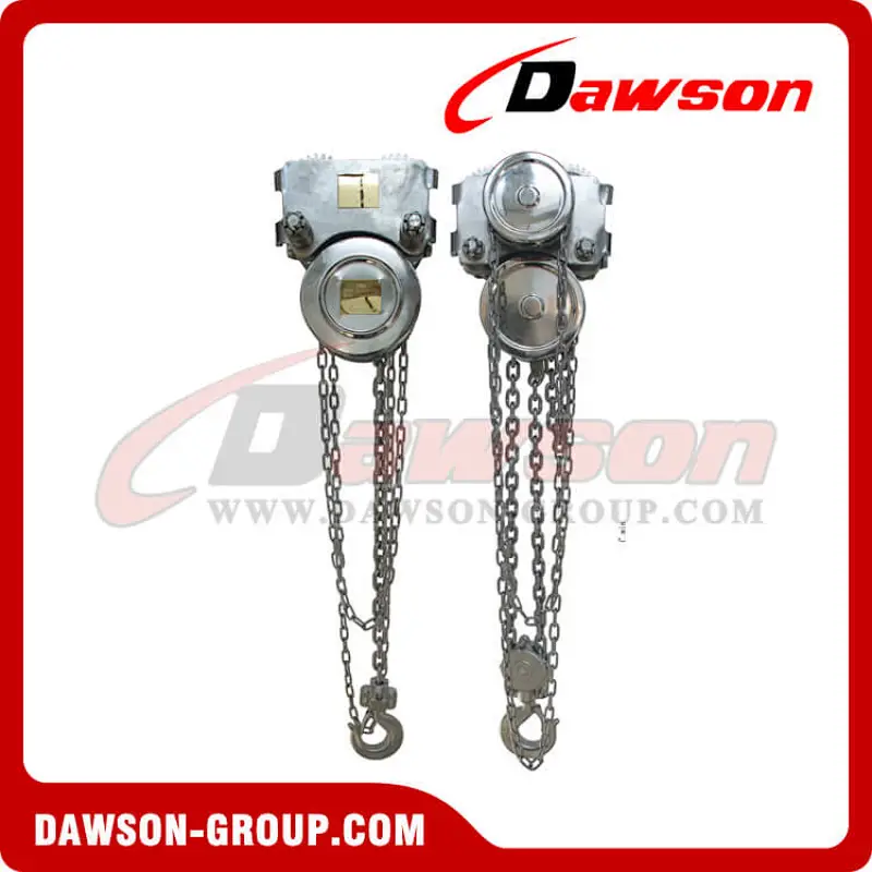 0.5T - 15T Stainless Steel Chain Hoist / Stainless Steel Chain Block for Marine Transportation, Low Headroom Hoist Trolley