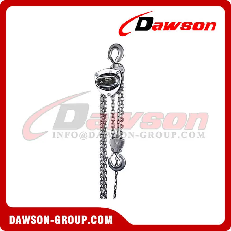 DS-ST-C Stainless Steel Chain Hoist, SS Chain Block, Manual Chain Hoist
