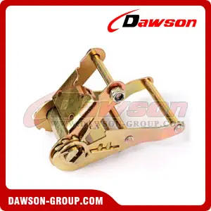 DSRB50202 B/S 2000KG/4400LBS Yellow Zinc Plated Ratchet Buckle
