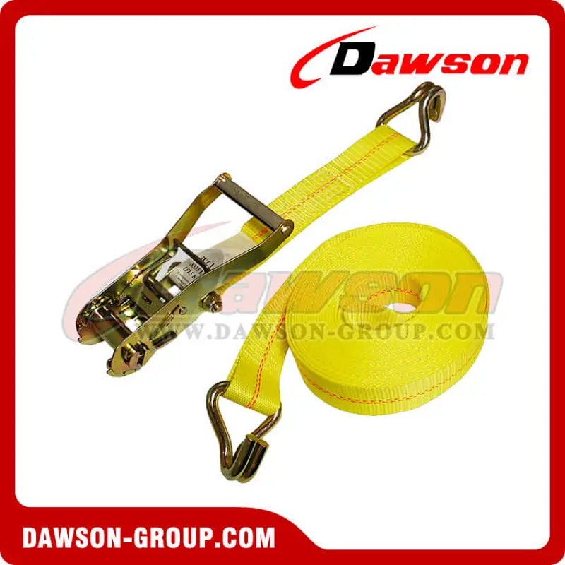 2 inch Custom Ratchet Strap with Wire Hooks