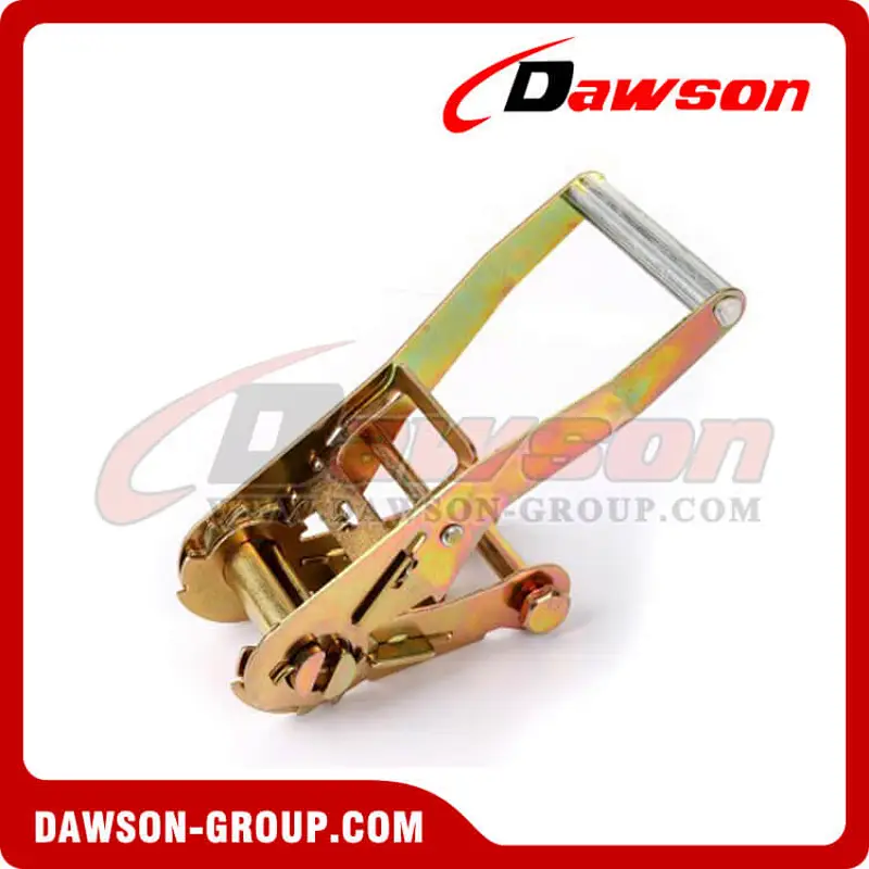 DSRB50502 Yellow Zinc Plated Ratchet Buckle