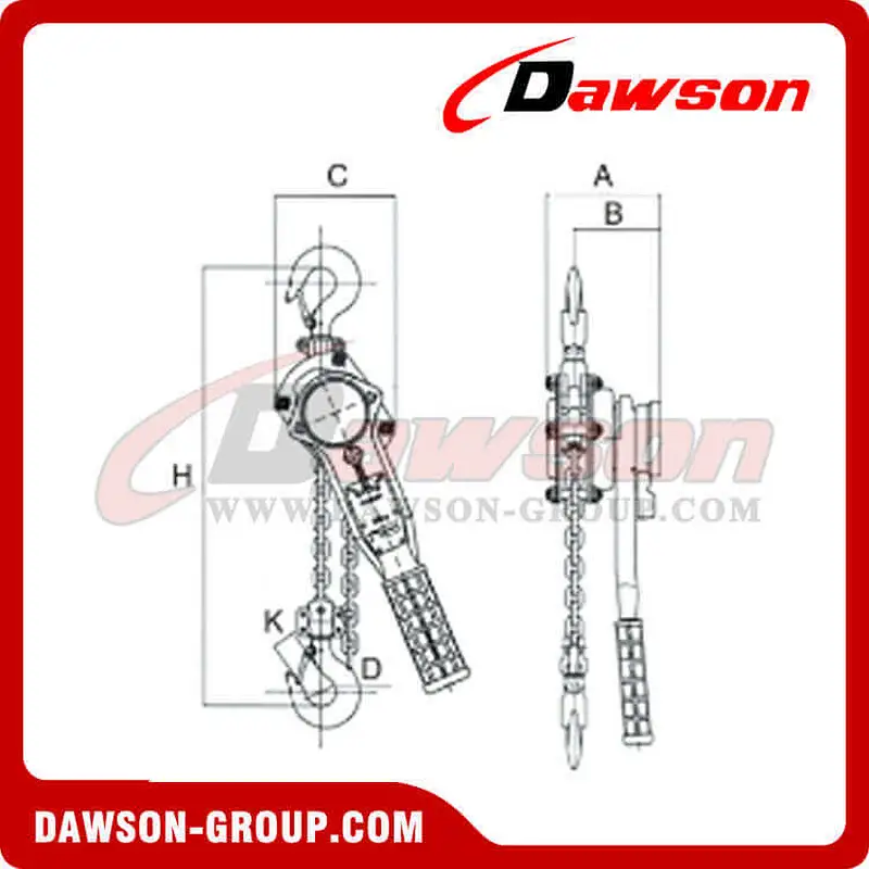 DSVK Manual Lever Block for Bulk Strapping