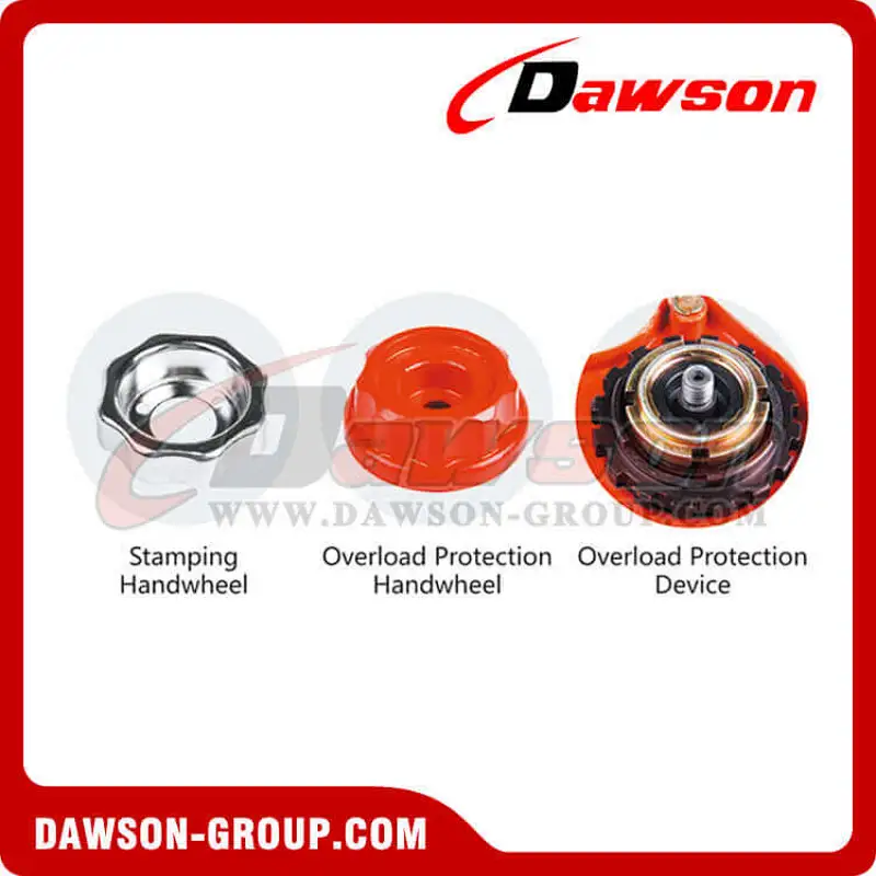 DSVJ 0.5T - 9T Lever Block, Ratcheting Lever Hoist for Assembling