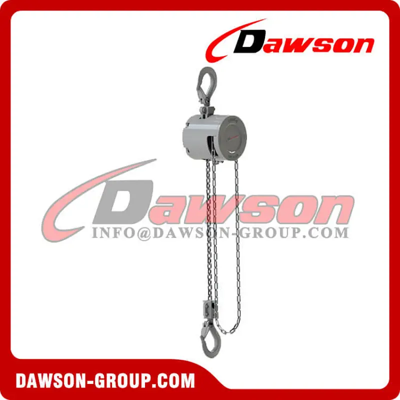 250KG 500KG 1000KG Aluminum Alloy Chain Hoist, 0.25 Ton 0.5T 1 Ton Chain Block for Construction Site Lifter