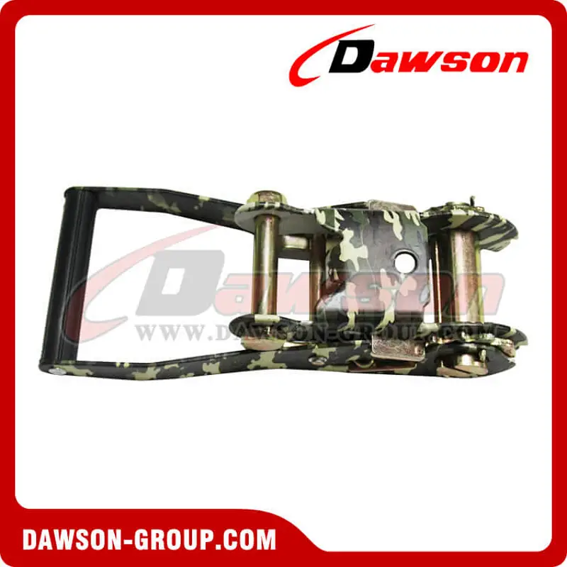 50MM 5T Military Camouflage Heavy Duty Ratchet Buckle for Cargo Lashing Strap