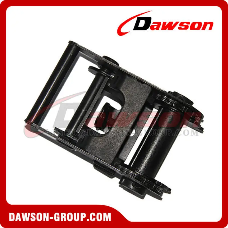 75MM 10T 22000LBS Short Ratchet Buckle for Tie Down Lashing, 3