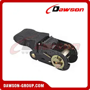 RB25E BS 800KG / 1760LBS Ratchet Buckle Lashing Buckle with Rubber Handle