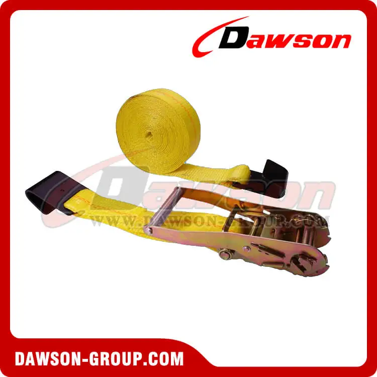 2'' x 30' Ratchet Strap with Flat Hooks- china manufacturer supplier - Dawson Group