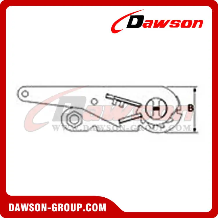 Stainless Steel AISI 304 Ratchet Buckle - Dawson Group Ltd. - China manufacturer, Supplier, Factory